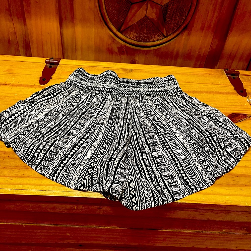 Ribbed shorts
